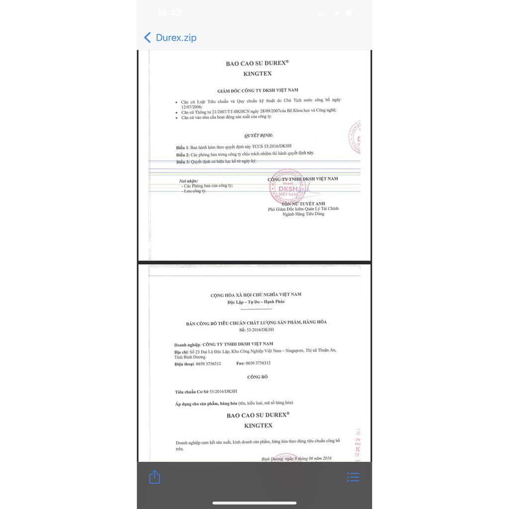 Bao Cao Su Durex Kinhtex hộp 3 cái chuẩn hàng thái