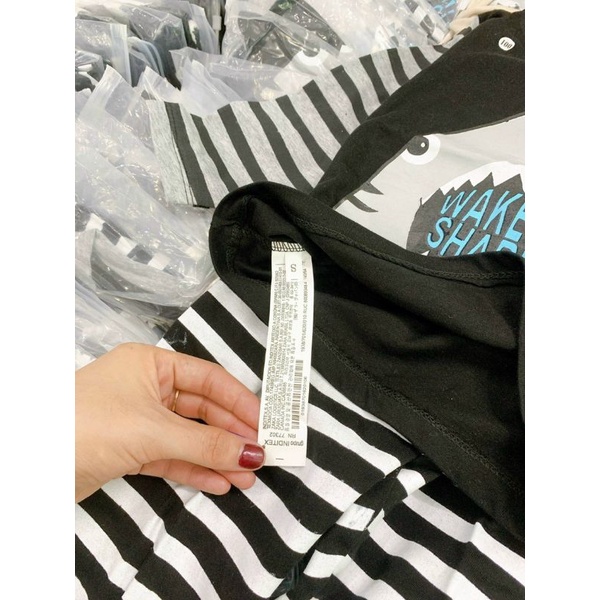 BỘ CÁ MẬP KẺ ĐEN CHO BÉ TRAI (ảnh thật)