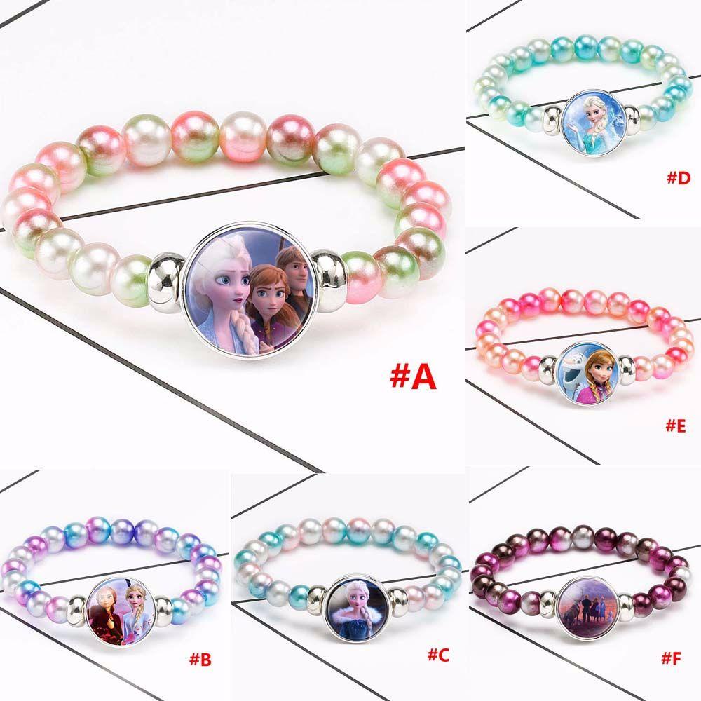 Vòng Tay Chuỗi Hạt Phong Cách Phim Hoạt Hình Frozen 2