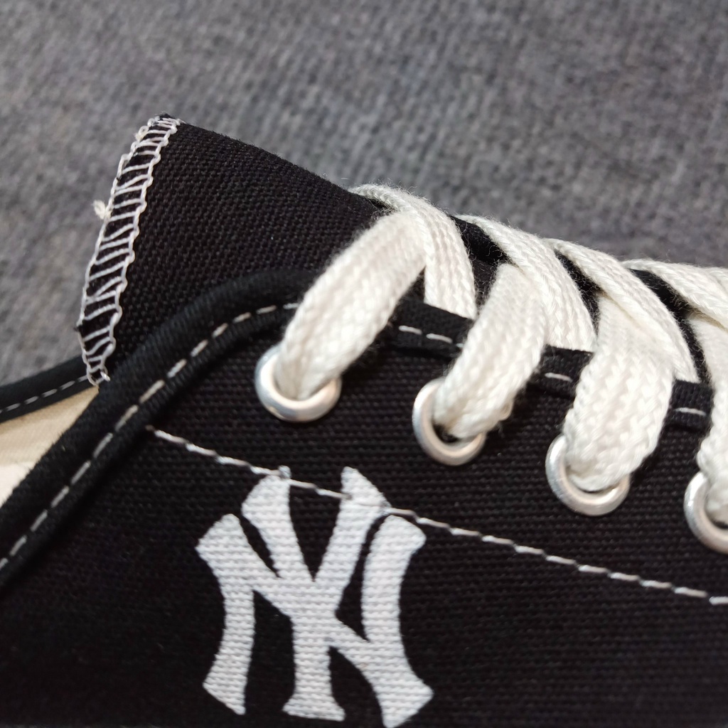 Giày sục thể thao nữ  Giày sục nữ đạp gót 𝗠𝗟𝗕 𝗡𝗬 chữ thêu cao cấp Full Bill Box