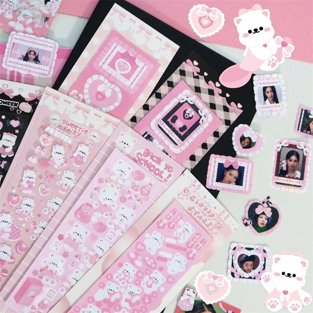 LAYOR1 Layor1 Sticker Dán Khung Ảnh DIY Hình Động Vật Dễ Thương Sáng Tạo