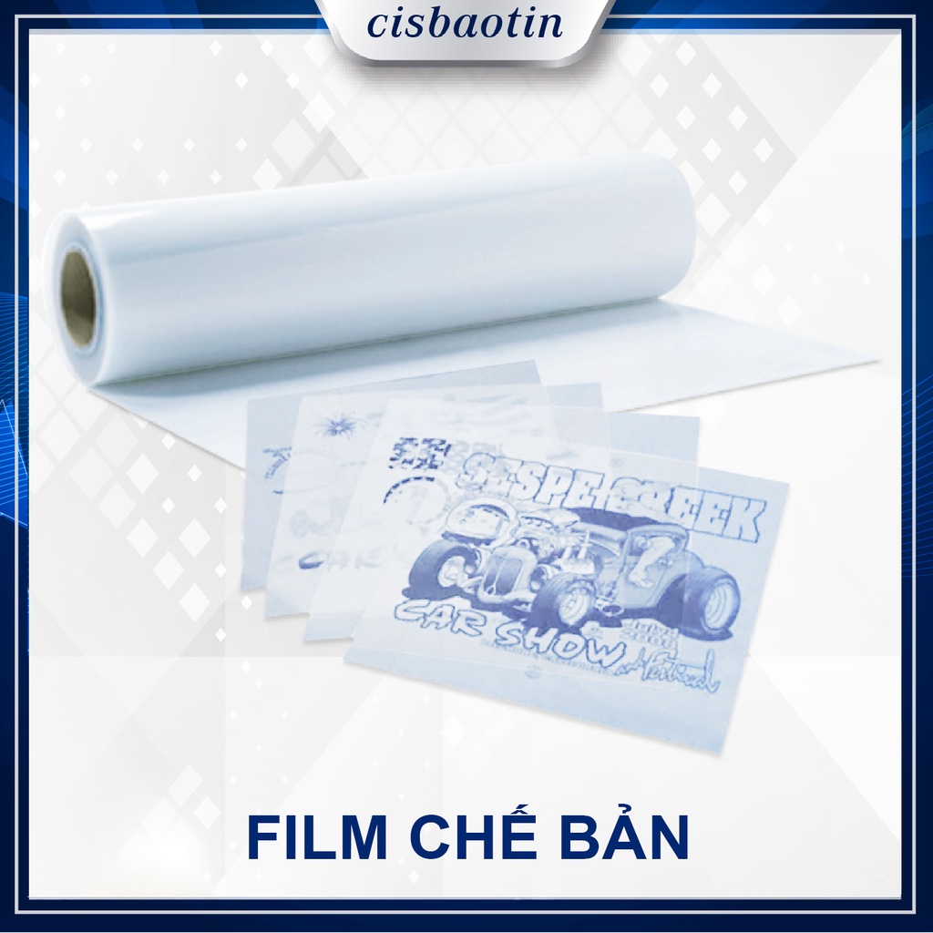 FILM CHỤP BẢN LỤA A4_ DÀNH CHO MÁY IN PHUN