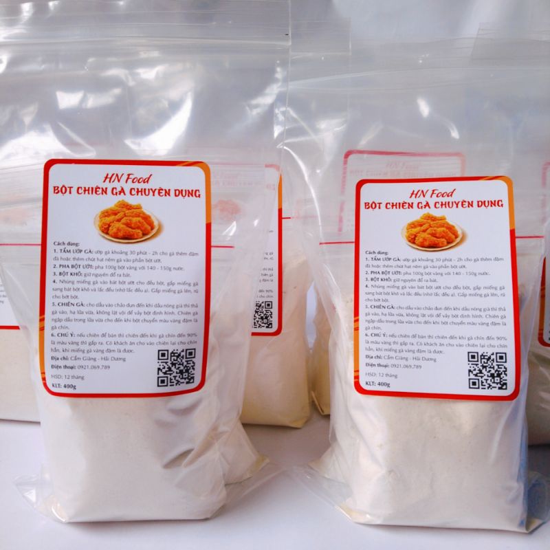 Bột chiên gà chuyên dụng 400g ngon giòn khó cưỡng
