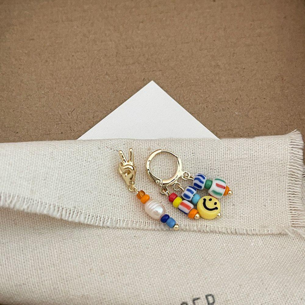 Bông Tai Hình Mặt Cười Thời Trang Dành Cho Nữ VANES1