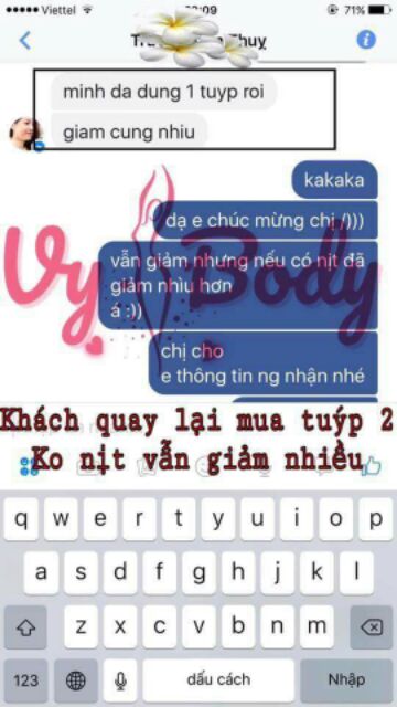 Kem tan mỡ bụng chính hãng Vy & Body