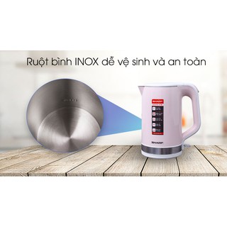 Bình siêu tốc Sharp 1.8 lít EKJ-18VP-PK