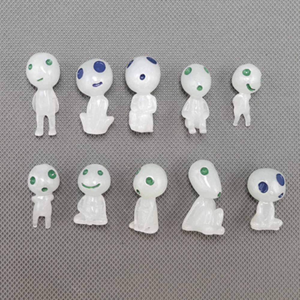 Set 10 Mô Hình Con Ma Nhựa Phát Quang Độc Đáo Trang Trí Sân Vườn
