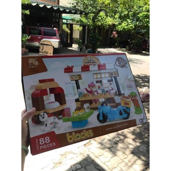 BỘ LEGO 88 CHI TIẾT COFFEE SHOP