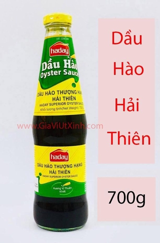 DẦU HÀO THƯỢNG HẠNG HẢI THIÊN 700G - HADAY OYSTER SAUCE