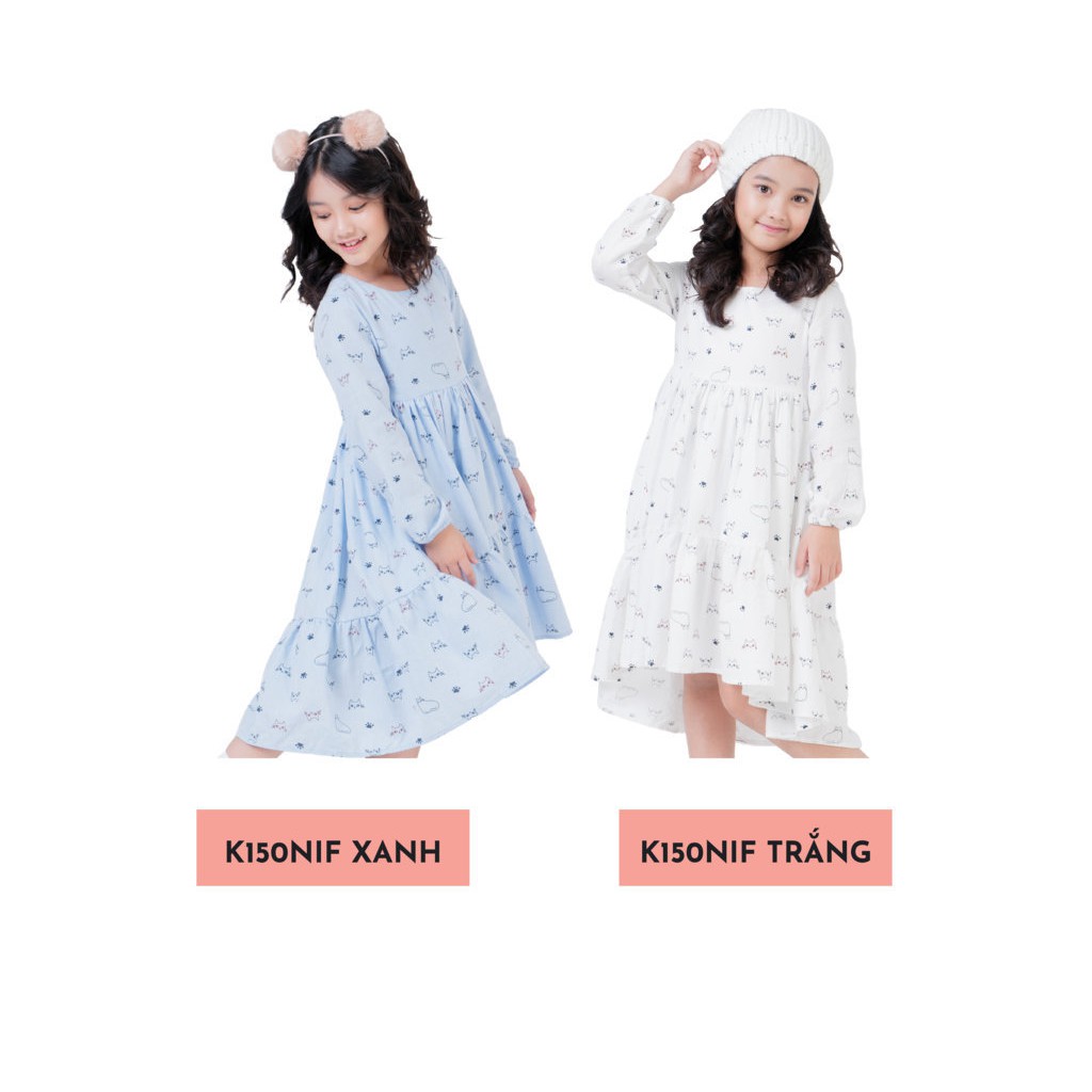 Váy Dài Tay Bé Gái (3-9 Tuổi) K's Closet K100NIF / K150NIF TM