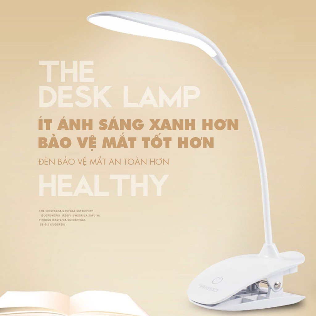 [ĐƯỢC MUA NHIỀU NHẤT] Đèn led kẹp bàn chống cận thị đa năng