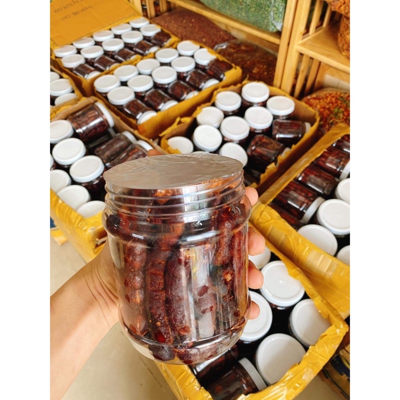 HỦ 500GR ME LÀO MUỐI ỚT LOẠI NGON