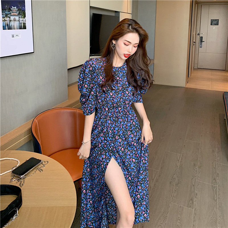 Đầm Hoa Xẻ Tà Quyến Rũ Cho Nữ 2 Màu Lựa Chọn | BigBuy360 - bigbuy360.vn