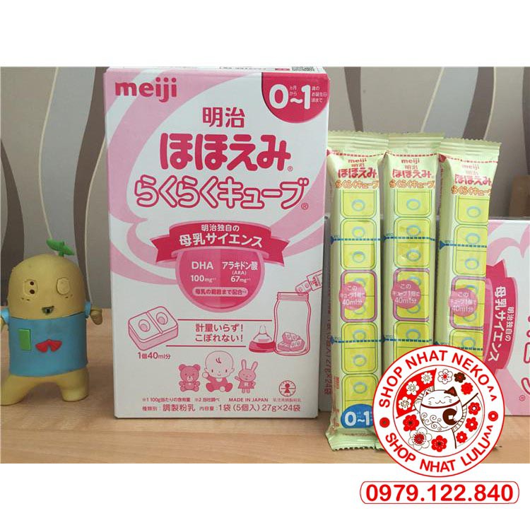 [TÁCH LẺ ] Sữa Meiji Thanh số 0 nội địa Nhật Date 07.2024
