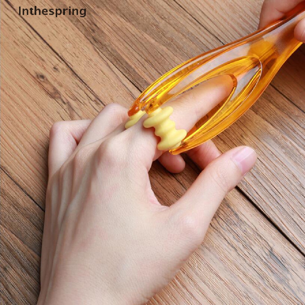 (Hàng Mới) Dụng Cụ Mát Xa Ngón Tay Giảm Đau Bằng Cao Su