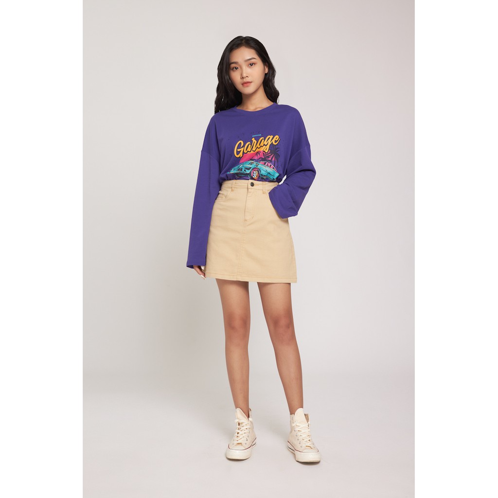 Chân Váy Nữ BOO Dáng Chữ A Vải Co Dãn Nhiều Màu Sắc Trendy | BigBuy360 - bigbuy360.vn