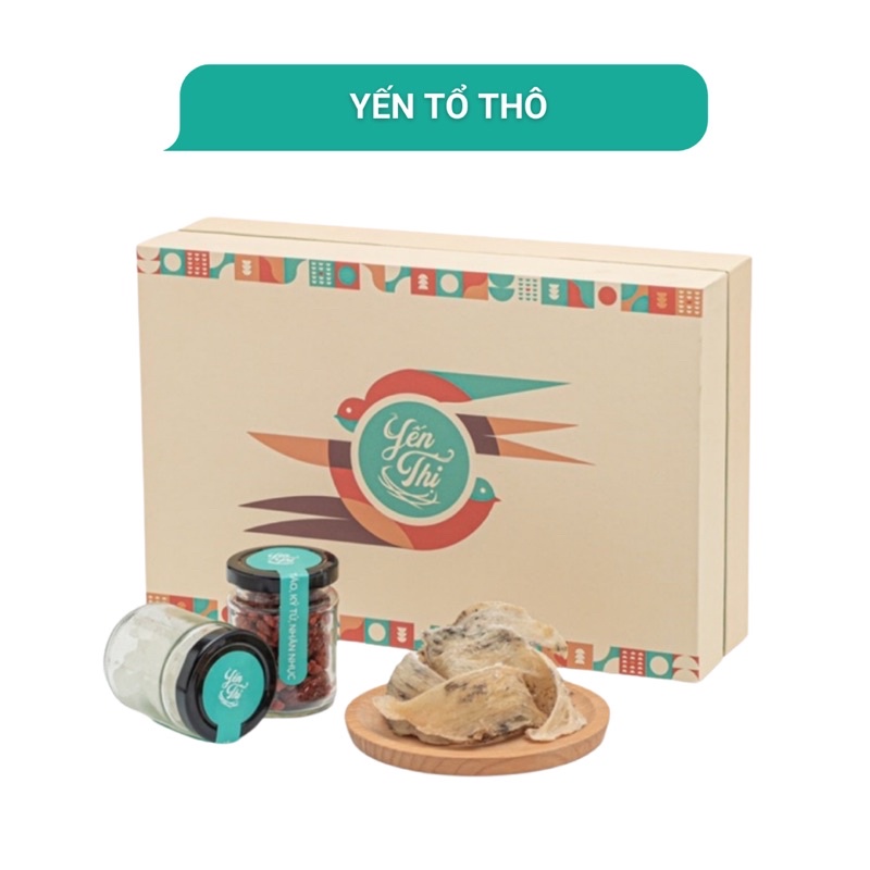 [Quà Tặng] Yến Thị - Yến Sào Khánh Hoà - Tổ Thô Hộp 50Gr-100Gr Tặng Đồ Chưng Kèm