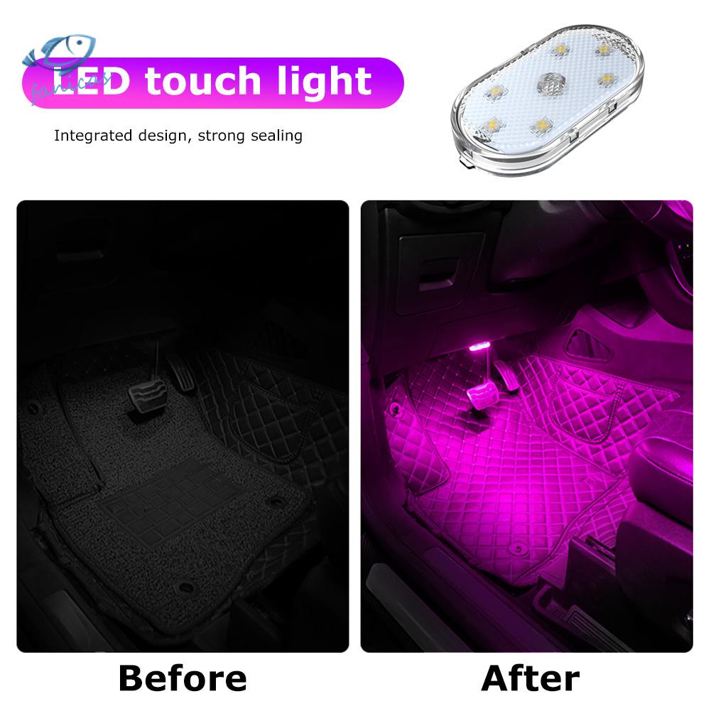 Đèn LED Gắn Trần Xe Hơi Cảm Ứng Không Dây