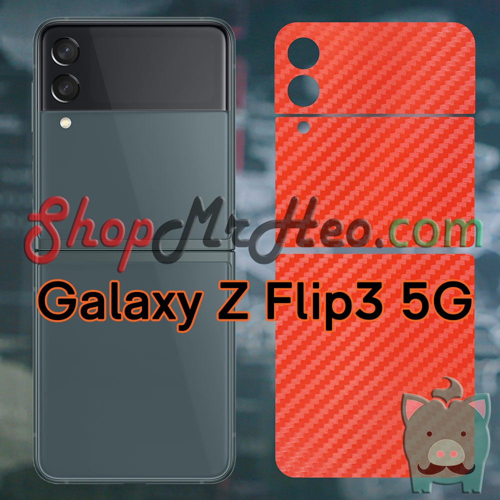 Dán Skin Màu Mặt Sau Lưng Nhôm Xước Samsung Galaxy Z Flip3 - Z Flip 3 - Z Flip 5G