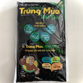 Phân bón sinh học Humic lúa vàng - chuyên dùng cho cây thanh long Humic 1kg