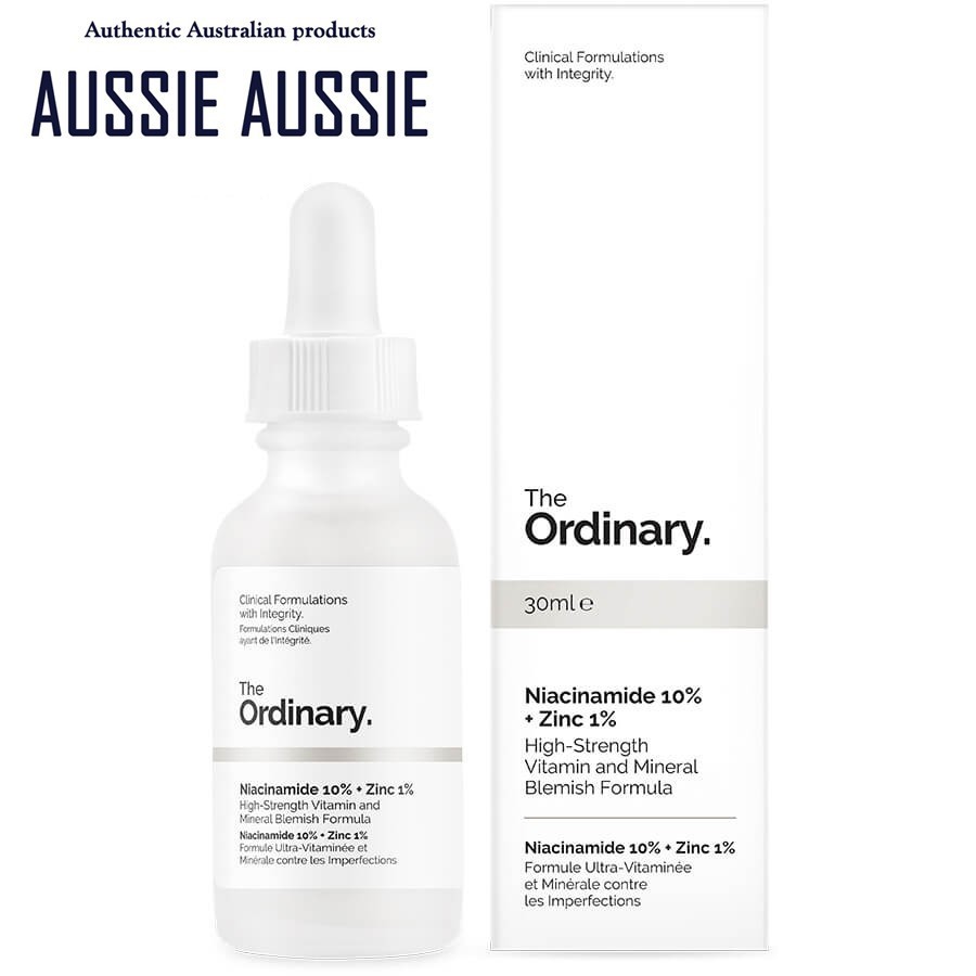 The Ordinary Niacinamide 10% + Zinc 1% - Serum The Ordinary tinh chất kiềm dầu, giảm mụn 30ml | BigBuy360 - bigbuy360.vn