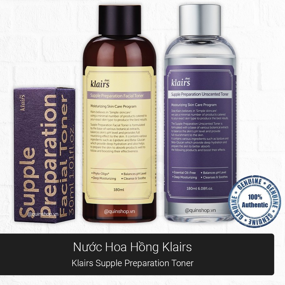 Nước Hoa Hồng Klairs / Toner Klairs Supple Preparation Toner | BigBuy360 - bigbuy360.vn