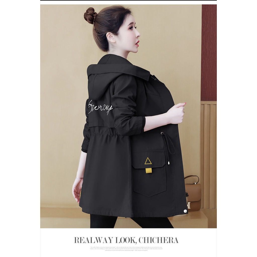 &lt;siêu rẻ&gt;áo khoác kaki 2 lớp dáng dài giá 185k