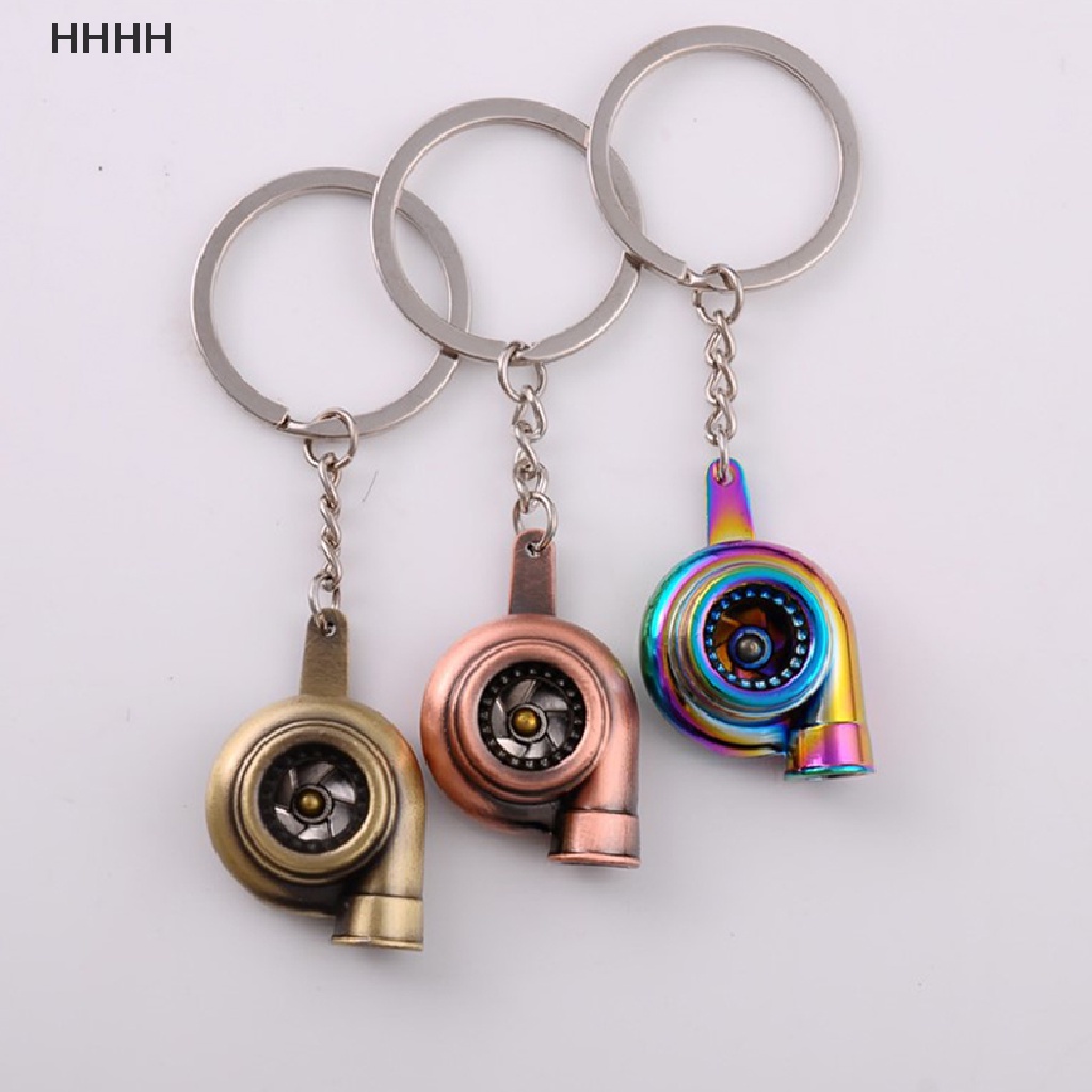 Móc khóa hình turbo tăng áp cỡ nhỏ xoay độc đáo