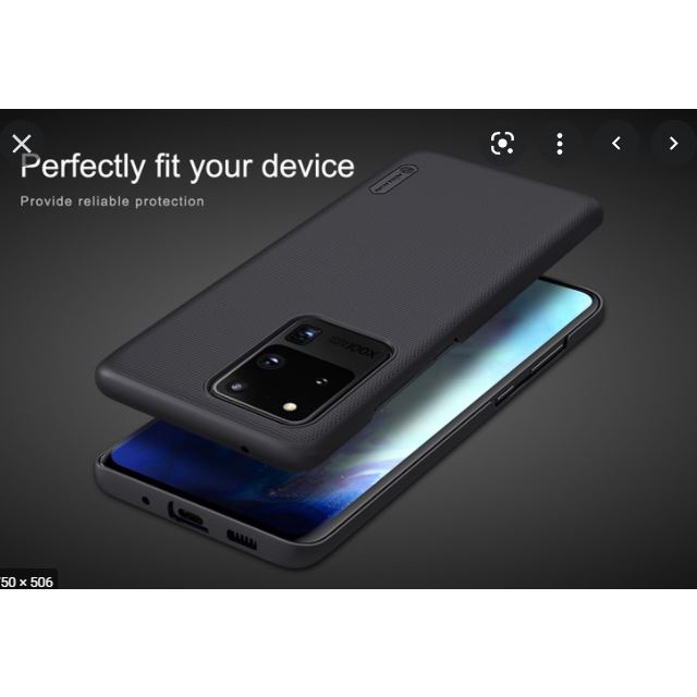 Ốp lưng Nillkin sần Galaxy S20 Ultra/ S20 Ultra 5G Nhựa cứng PC Chống vân tay
