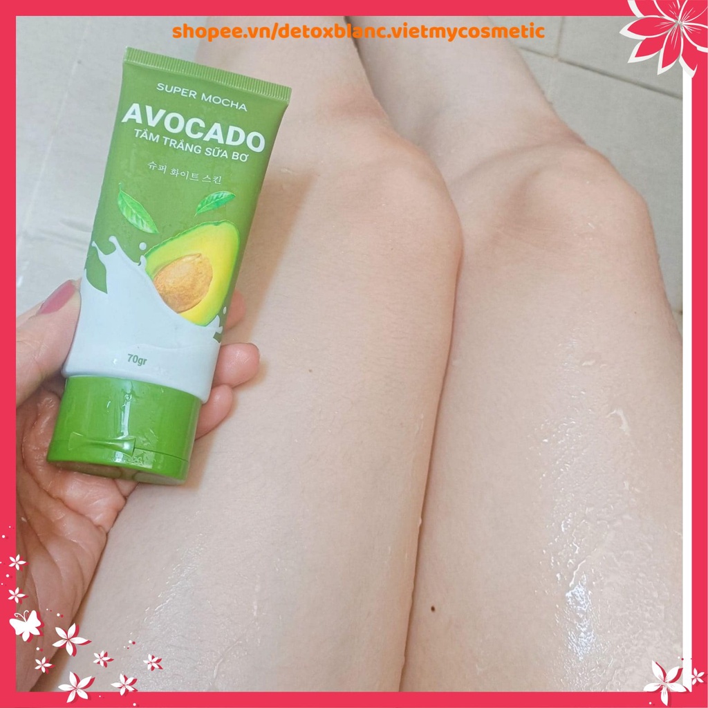 Combo Kem Bơ Sữa MOCHA + Tắm Trắng Sữa Bơ AVOCADO - Bộ Đôi Siêu Dưỡng Trắng Da
