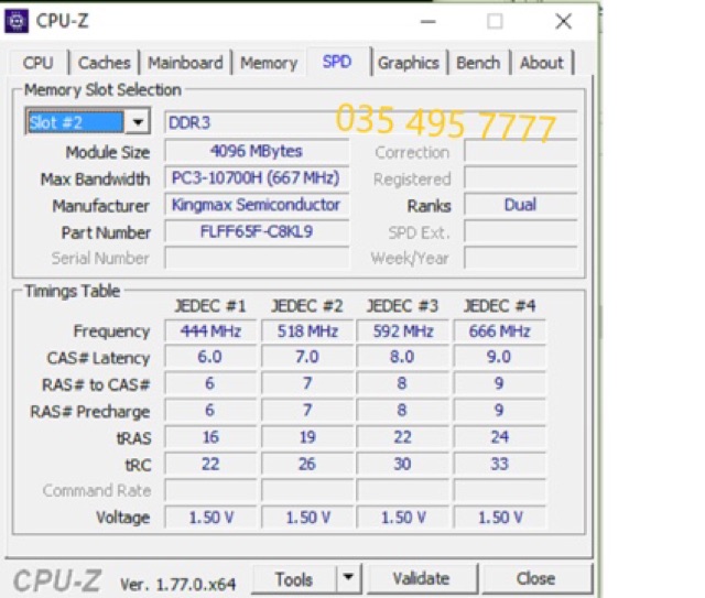 Ram DDR3 8G - 4G - 2G, bus 1600 cho Máy tính để bàn | BigBuy360 - bigbuy360.vn