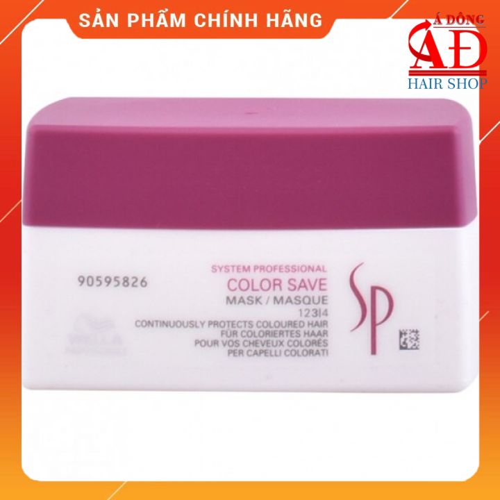 MẶT NẠ Ủ SP WELLA COLOR SAVE GIỮ MÀU TÓC NHUỘM 200ML