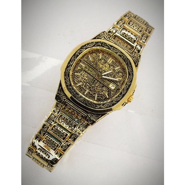 Đồng hồ nam sang trọng Dây Thép Kim Loại khắc Hoa văn cổ điển CERIDUN dây đúc hottrend -D19- | BigBuy360 - bigbuy360.vn