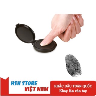 Hộp dấu lăn vân tay shiny (chính hãng)