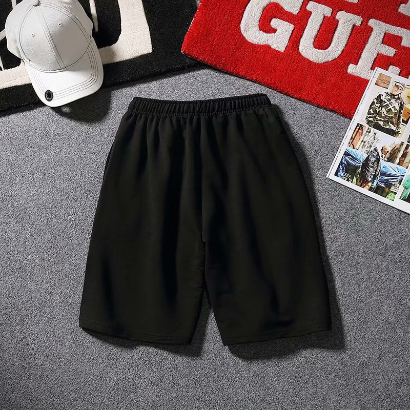 Summer fashion solid color sports shorts for men short