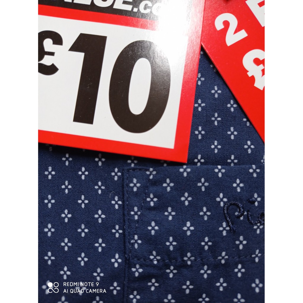 [Hàng có sẵn chính hãng] Áo sơ mi nam Pierre Cardin săn sale từ Sportdirect UK ngắn tay cao cấp kèm hình chụp thật | BigBuy360 - bigbuy360.vn