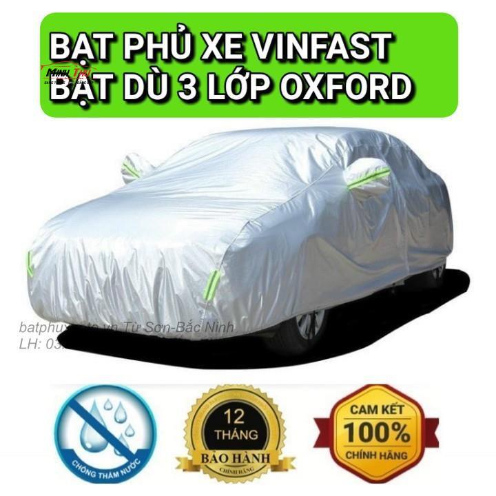 Bạt Phủ Ô Tô VINFAST FADIL, LUX A, LUX SA - 3 Lớp Cao Cấp Chống Nắng, Chống Xước..