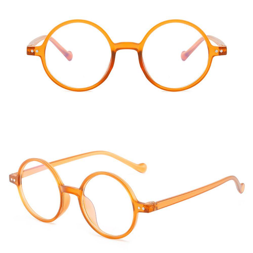MXGOODS Mắt Kính Đọc Sách Gọng Tròn Chống Bức Xạ Chống Bức Xạ Bằng Nhựa Resin Cho Nam Và Nữ