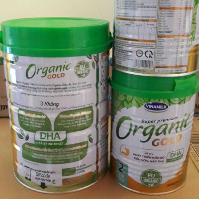 Sữa organic Vinamilk số 3- loại 850g
