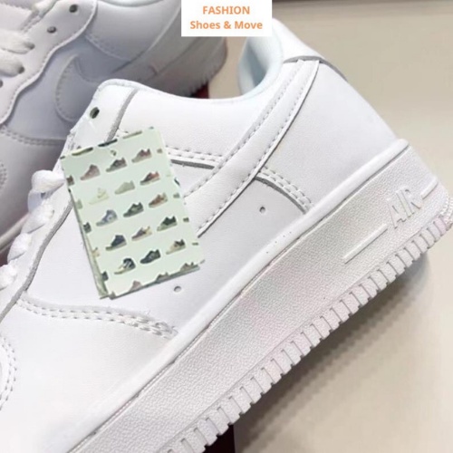 Giày AF1 Thể Thao Nam Nữ Màu Trắng, Giày Sneaker AF1 Độn Đế Cao 3cm Dáng Thể Thao Thời Trang