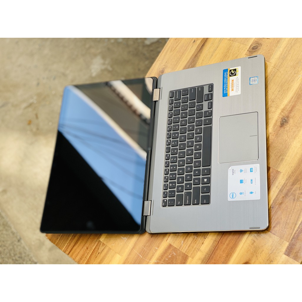 Laptop Dell N7568, i7 6500U 8G SSD256 4K Đèn Phím Touch Lật Xoay 360 độ Đẹp zin Giá rẻ | BigBuy360 - bigbuy360.vn