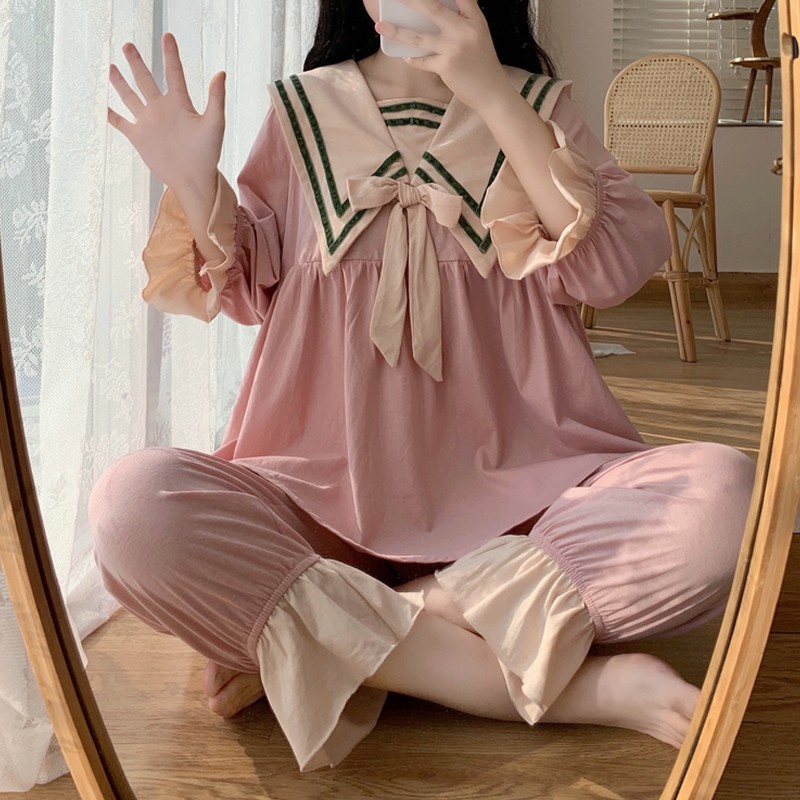 ❤FREESHIP❤ Bộ đồ ngủ tiểu thư siêu dễ thương