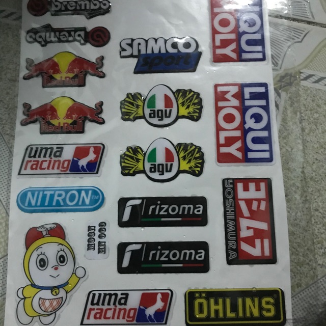 Tem dán xe dán đâu cũng được
