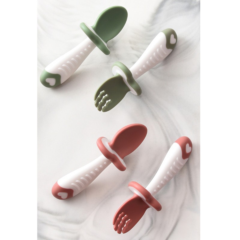 Set muỗng nĩa tập ăn dành cho bé