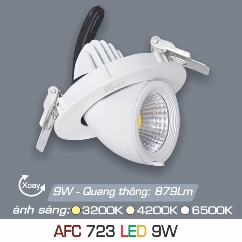 ĐÈN LED ÂM TRẦN TRÒN ANFACO AFC-723-9W,12W,18W
