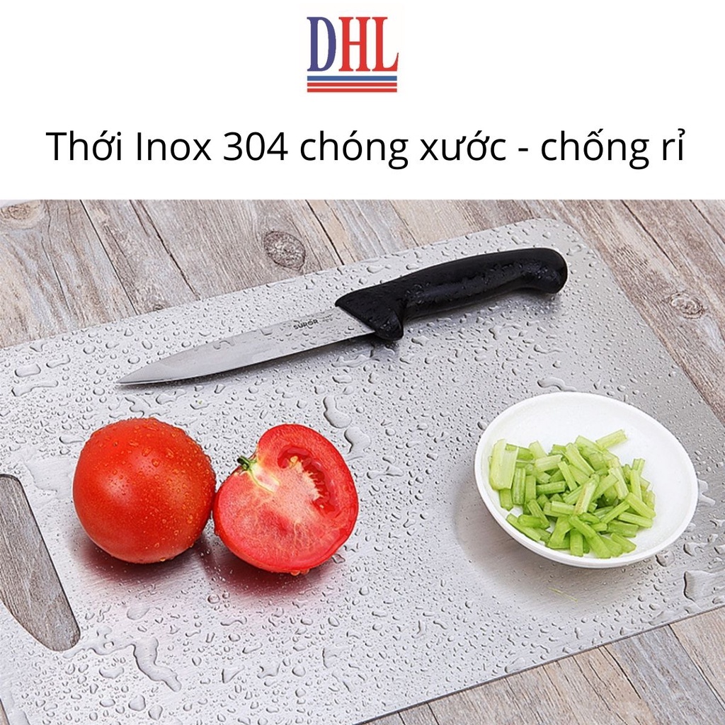 Thớt inox 304 kháng khuẩn hàng cao cấp bảo hành 1 năm