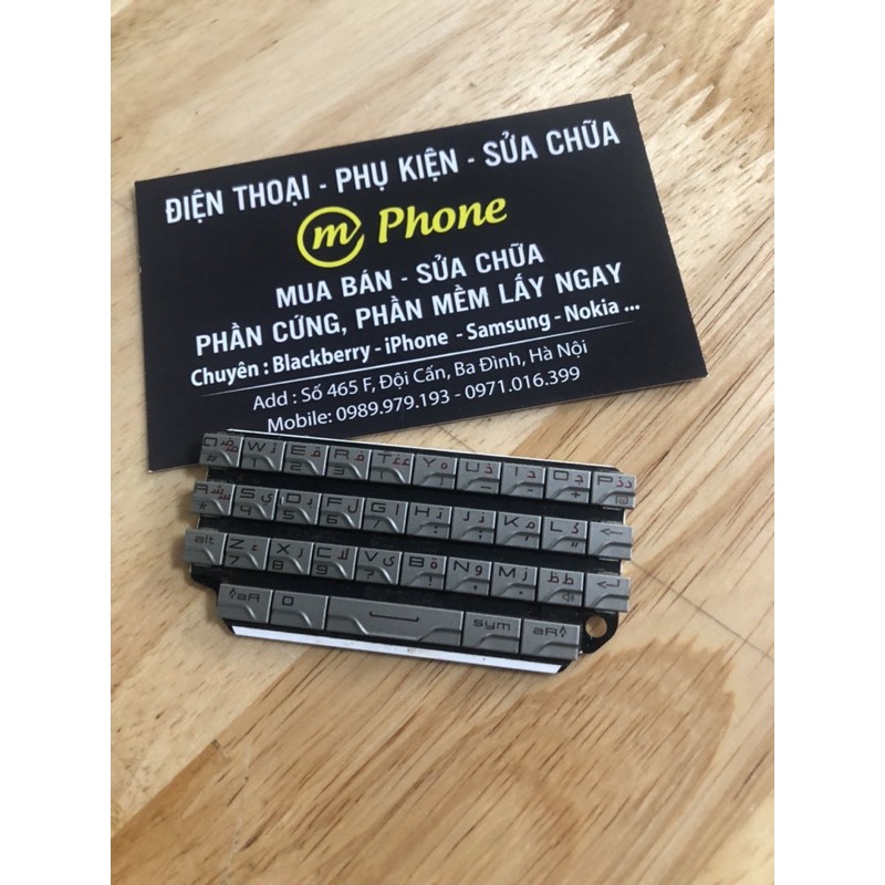 Bàn phím Blackberry 9981 mặt ngoài Zin