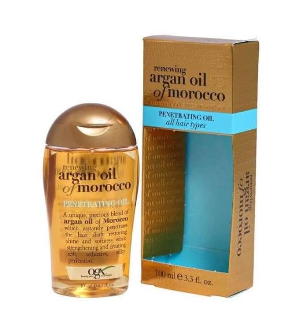 [Auth USA] Tinh Dầu dưỡng tóc OGX Renewing Argan Oil of Morocco Penetrating Oil