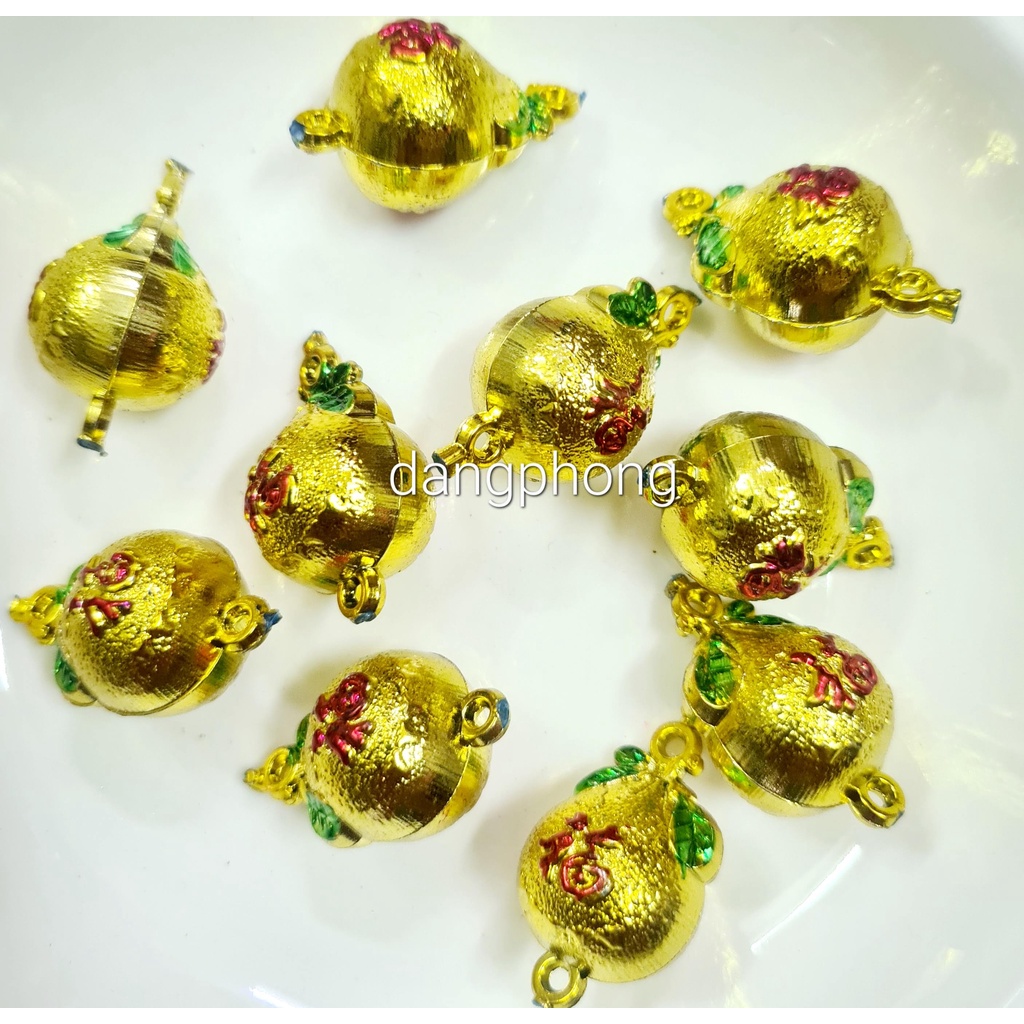 10 cái Hồ lô,thơm,bưởi,quít,đu đủ nhí trang trí tháp tỏi thần tài