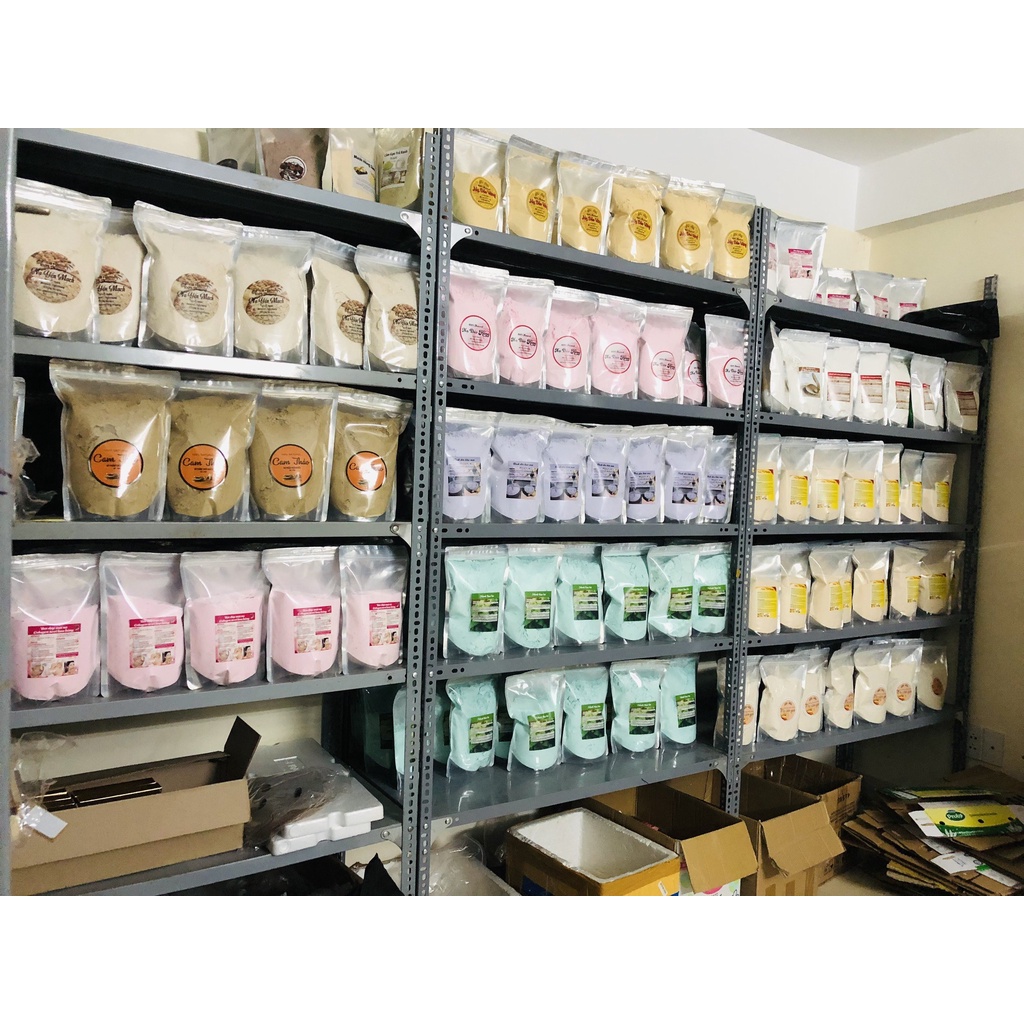 Bột mặt nạ trà xanh dưỡng da cao cấp túi zíp 1kg